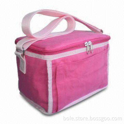 Canvas Cooler Bag with Long Shoulder Strap and Good Cooling Effect, OEM Orders are Welcome